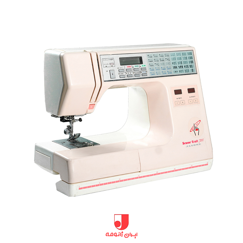 چرخ خیاطی ژانومه 7200 استوک ژاپن چرخ خیاطی ژانومه 7200 استوک ژاپن